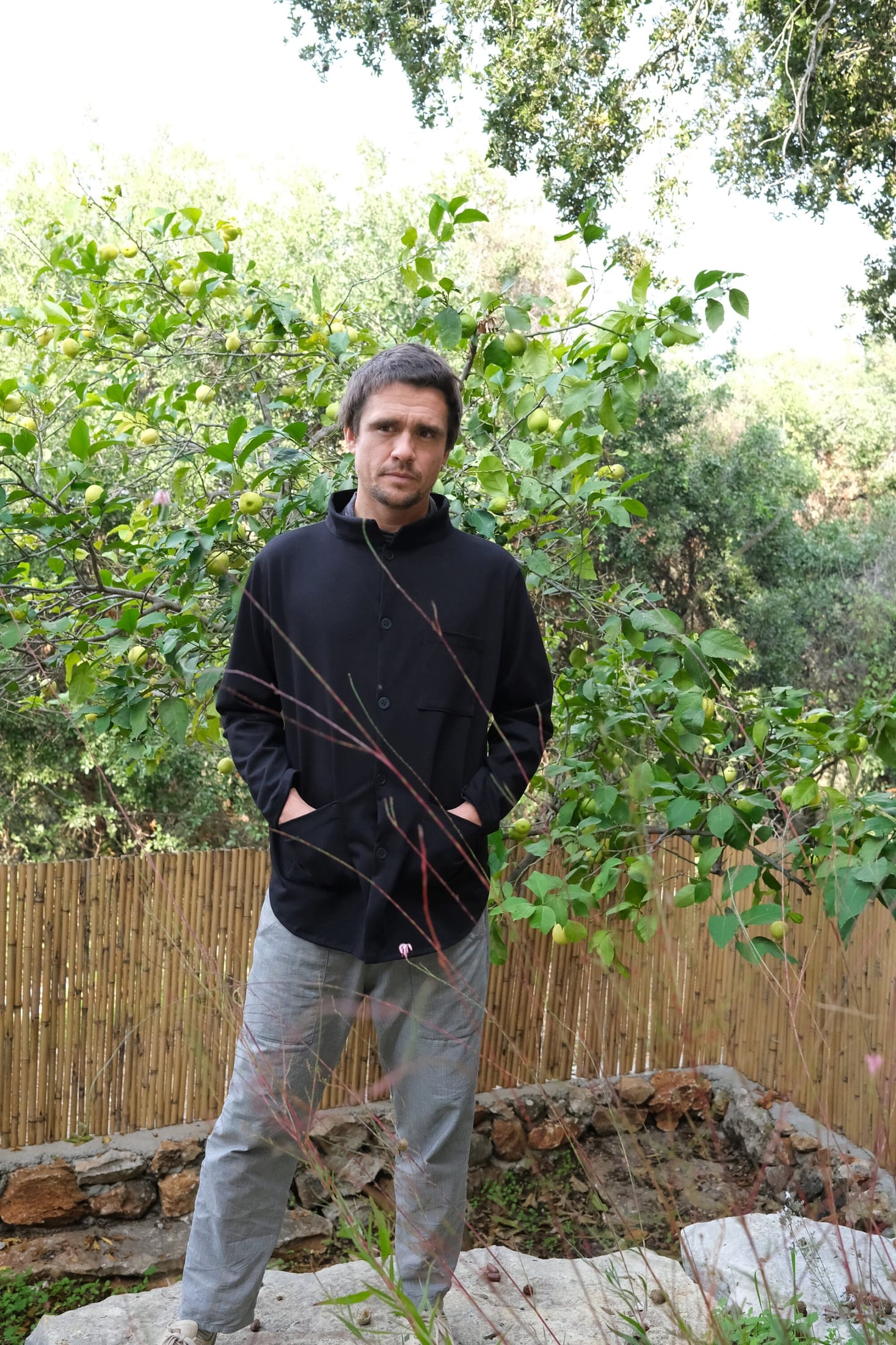 ז׳קט חולצה מנדרין — תמונה 5 מתוך 8