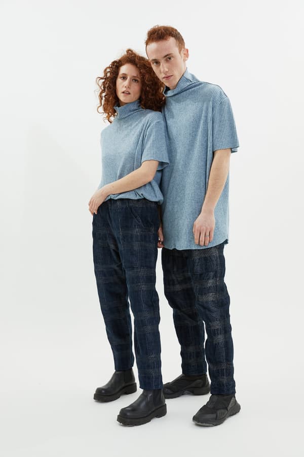 מכנסי רינה קורדרוי משבצות — תמונה 1 מתוך 6