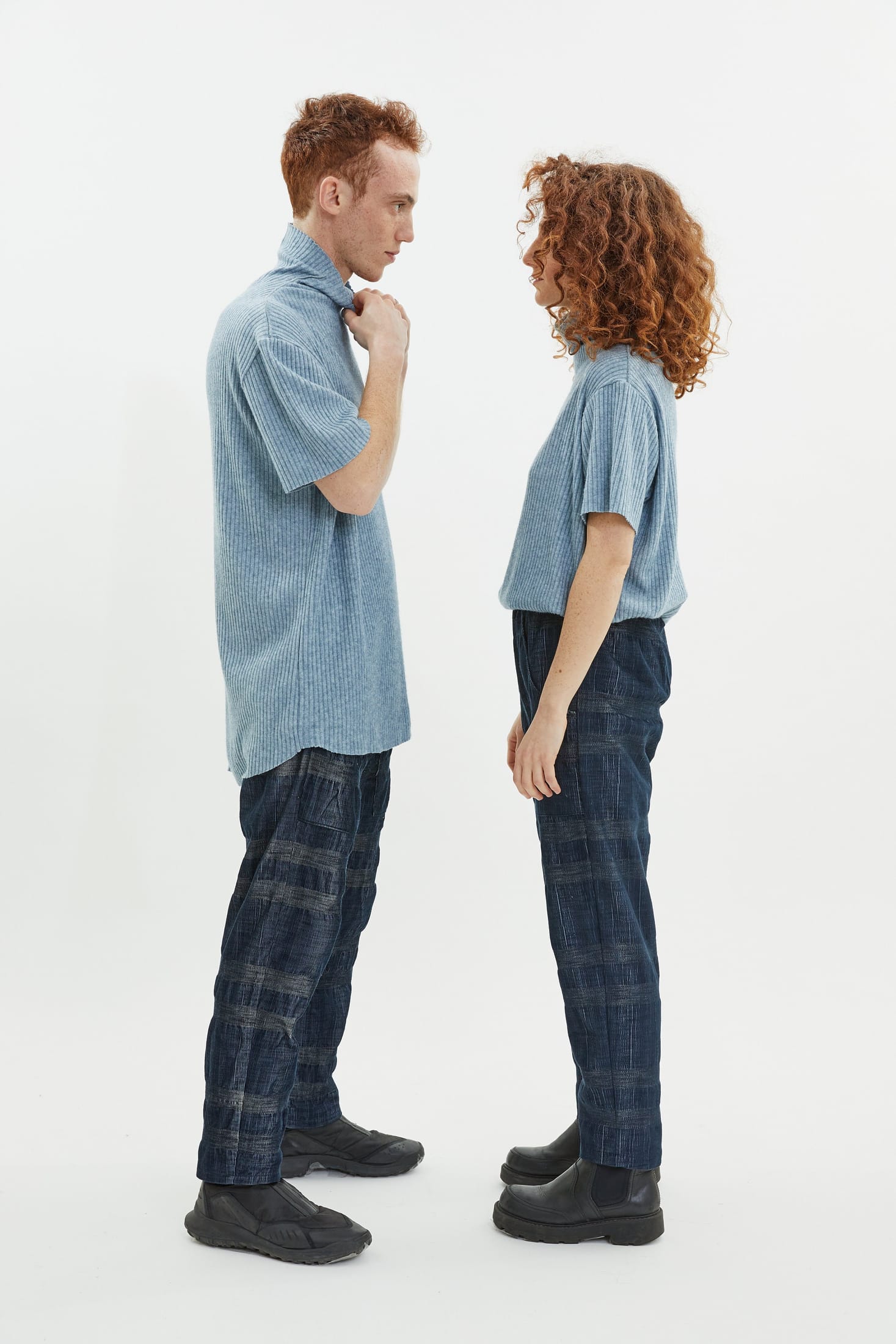 מכנסי רינה קורדרוי משבצות — תמונה 3 מתוך 6